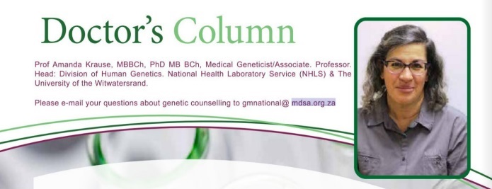 Doctor’s Column – December 2023