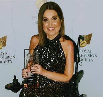 Kim Tserkezie (living with SMA)